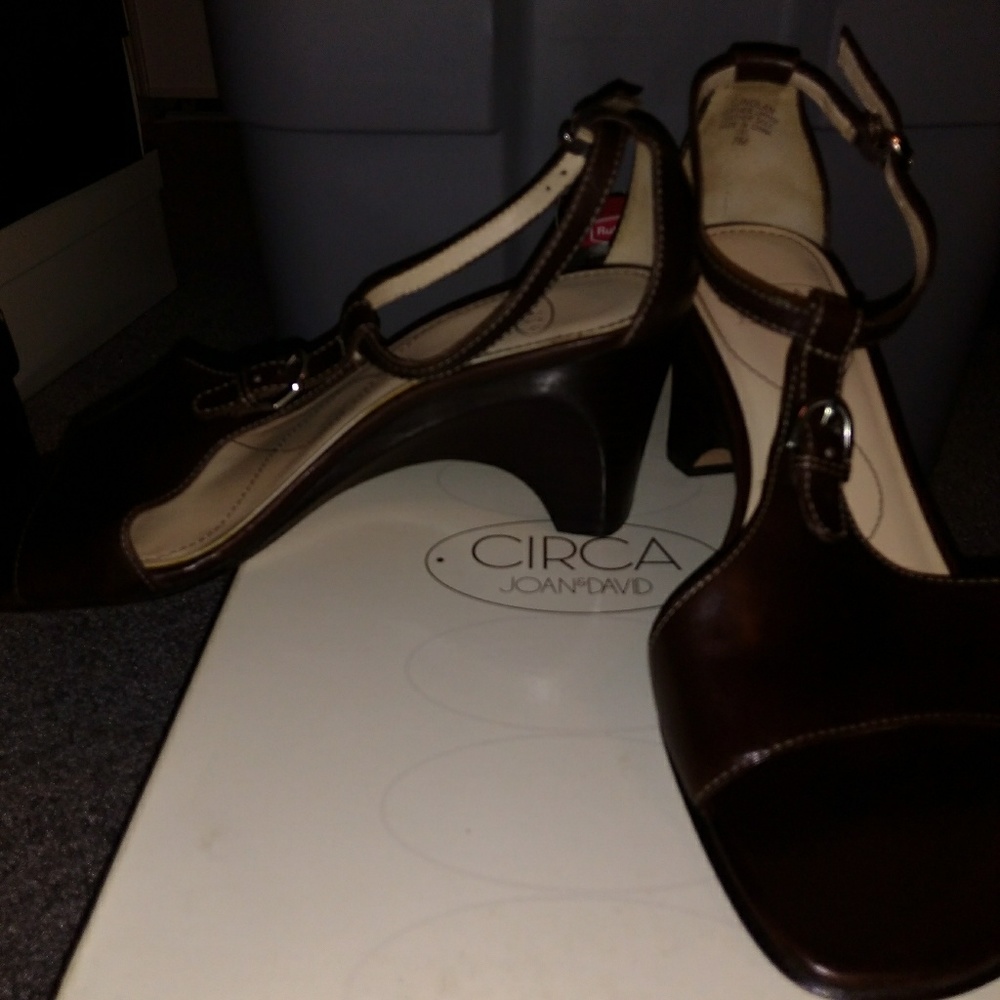 Circa Joan and David wedge sandal